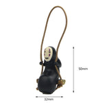 Anime No Face Man Action Figure Model DIY Gardening Decoration Landscape Doll Toy Handmade Ornaments car accessories