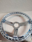 HITMAN Racing Steering Acrylic Wheel Blue