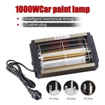 1000W Car Paint Curing Drying Lamp Car Body Infrared Paint Lamp Handheld Halogen Heater Light Shortwave Infrared Lamp